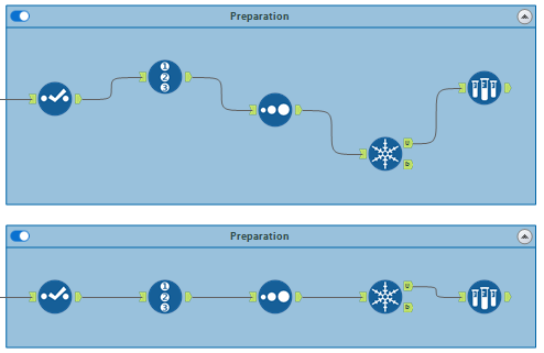 Alignement des outils pour la documentation d'un workflow Alteryx