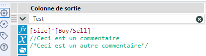 Documentation de l'outil Formules dans Alteryx Designer