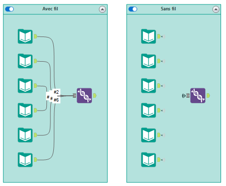 Connexion sans fil dans Alteryx Designer